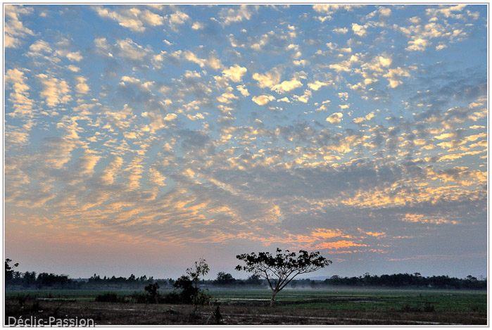 Coucher de soleil vers Taung-oo