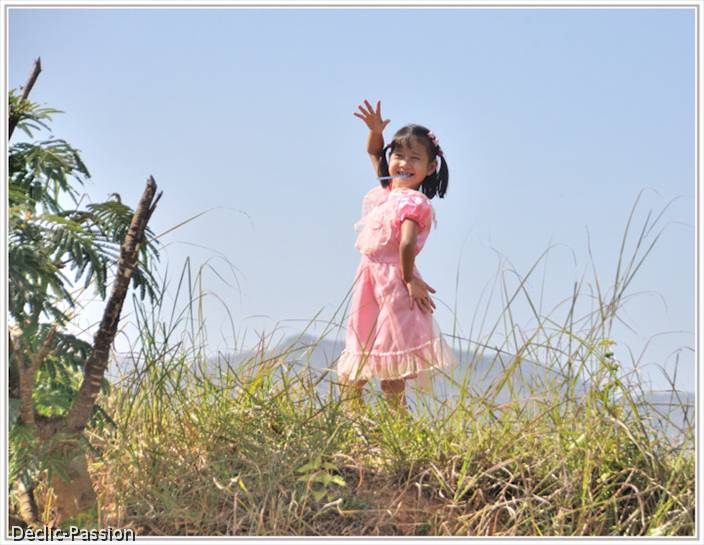 La petite danseuse sur berge !